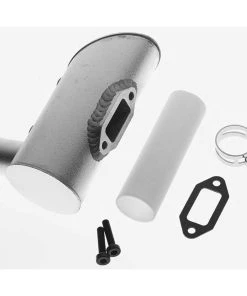 DLE Engines Muffler Right 2-Hole: DLE-120