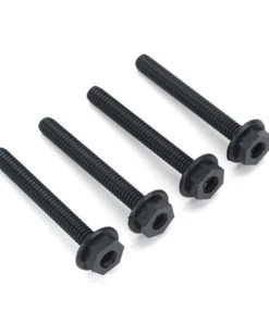Dubro Products Wing Bolts, Nylon 1/4-20 X 2"