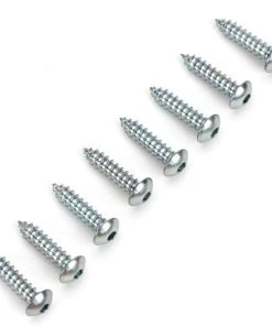 Dubro Products Button Head Screws, 2 X 3/8"(8)