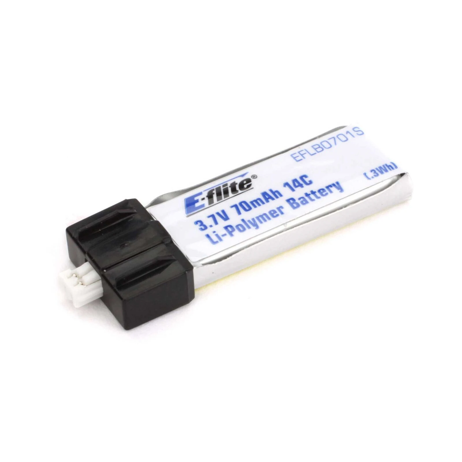 E-Flite 70mAh 1S 3.7V 14C LiPo Battery: PH 1.25 (Ultra Micro) 3 E-Flite 70mAh 1S 3.7V 14C LiPo Battery: PH 1.25 (Ultra Micro)