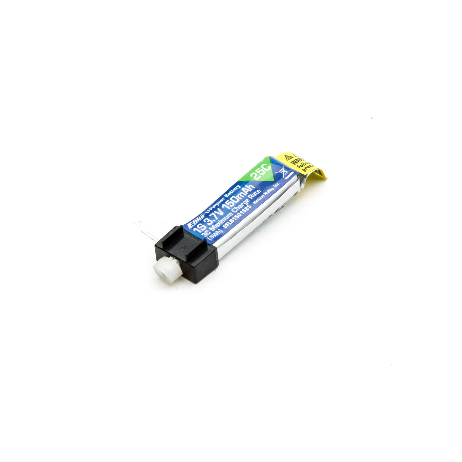 E-Flite 150mAh 1S 3.7V 25C LiPo Battery: PH 1.25 (Ultra Micro) 3 E-Flite 150mAh 1S 3.7V 25C LiPo Battery: PH 1.25 (Ultra Micro)