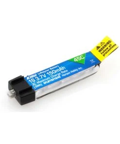 E-Flite 150mAh 1S 3.7V 45C LiPo Battery: PH 1.25 (Ultra Micro)