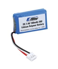 E-Flite 7.4V 180mAh 2S 20C LiPo Battery: PH