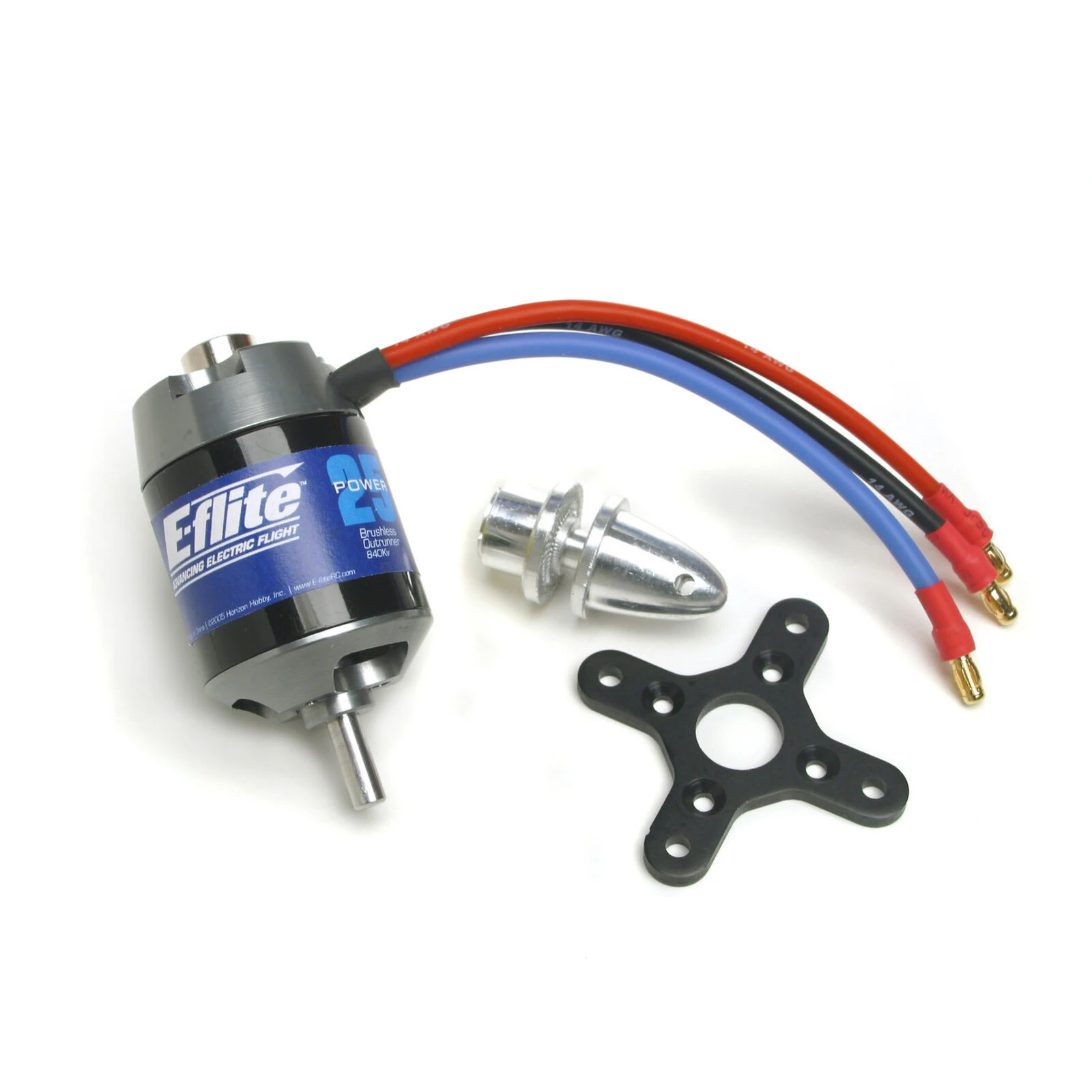 E-Flite Power 25 Brushless Outrunner Motor, 870Kv, 3.5mm Bullet 3 E-Flite Power 25 Brushless Outrunner Motor, 870Kv, 3.5mm Bullet