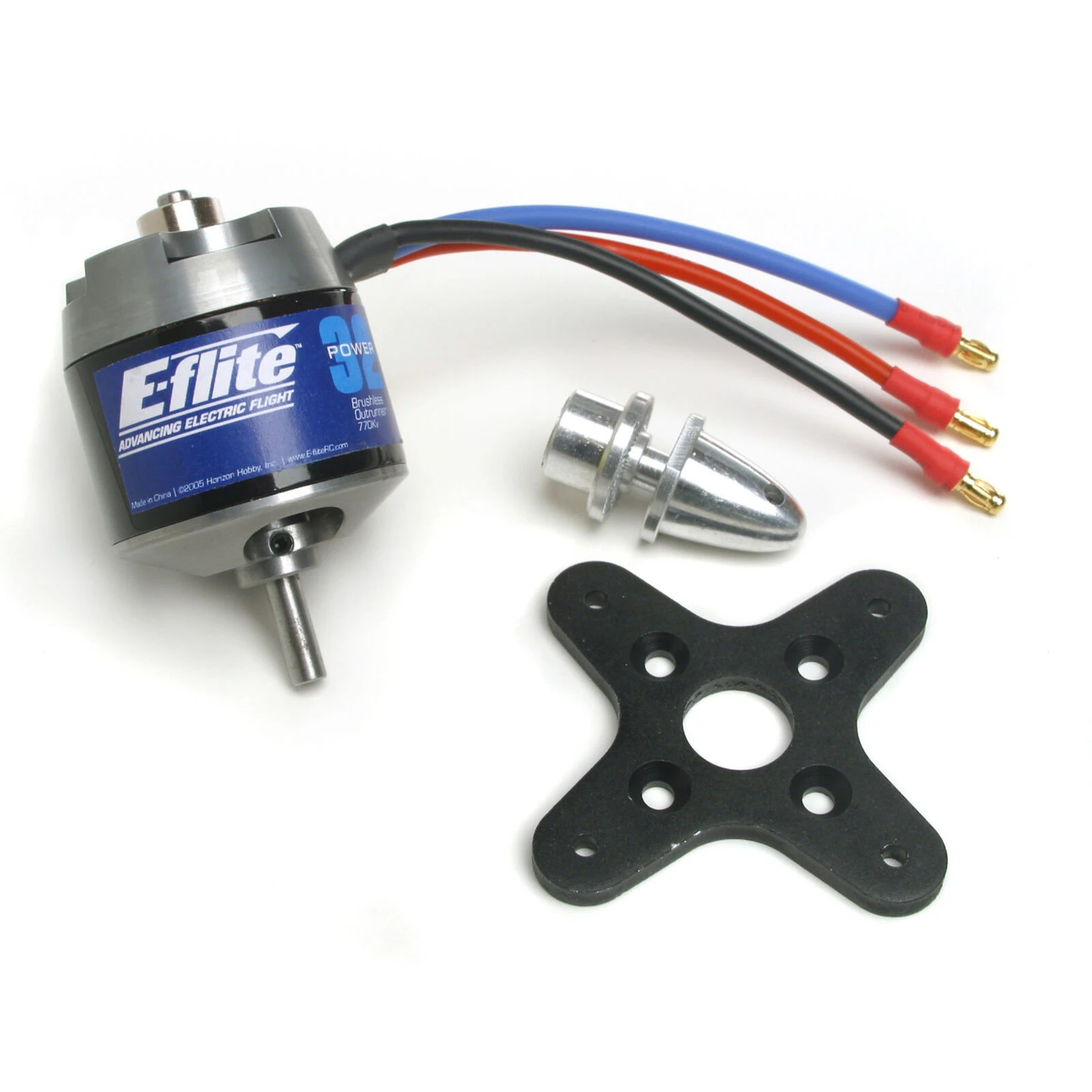 E-Flite Power 32 Brushless Outrunner Motor, 770Kv, 3.5mm Bullet 3 E-Flite Power 32 Brushless Outrunner Motor, 770Kv, 3.5mm Bullet