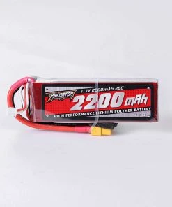 FMS 11.1V 2200mAh 3S 25C LiPo: XT60