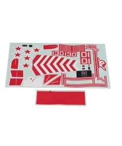 FMS Decal Sheet: Yak 130, Red
