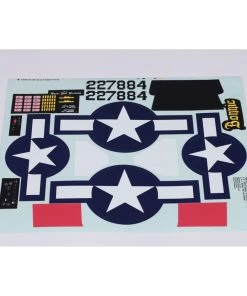 FMS Decal Sheet: P-47, 1500mm