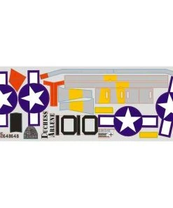 FMS Decal Sheet: P51D Red Tail 1400mm V7