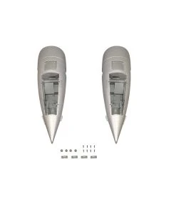 FMS Nacelle Set: F7F Silver