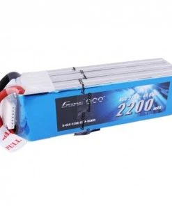 Gens Ace 22.2V 2200 Capacity 6S Voltage 45C LiPo, EC3