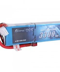 Gens Ace Ace 11.1V 3300mAh 3S 45C LiPo, Deans -E-Flite-shop GEA33003S45D A2 X6RO3S7A