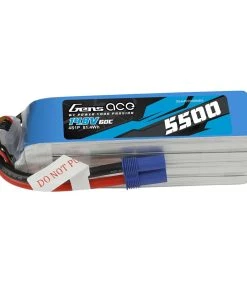 Gens Ace 14.8V 5500mAh 4S 60C Lipo: EC5