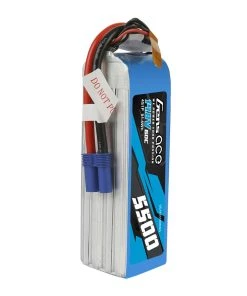 Gens Ace 14.8V 5500mAh 4S 60C Lipo: EC5 -E-Flite-shop GEA4S550060E5 A4 ZM5ASX4U