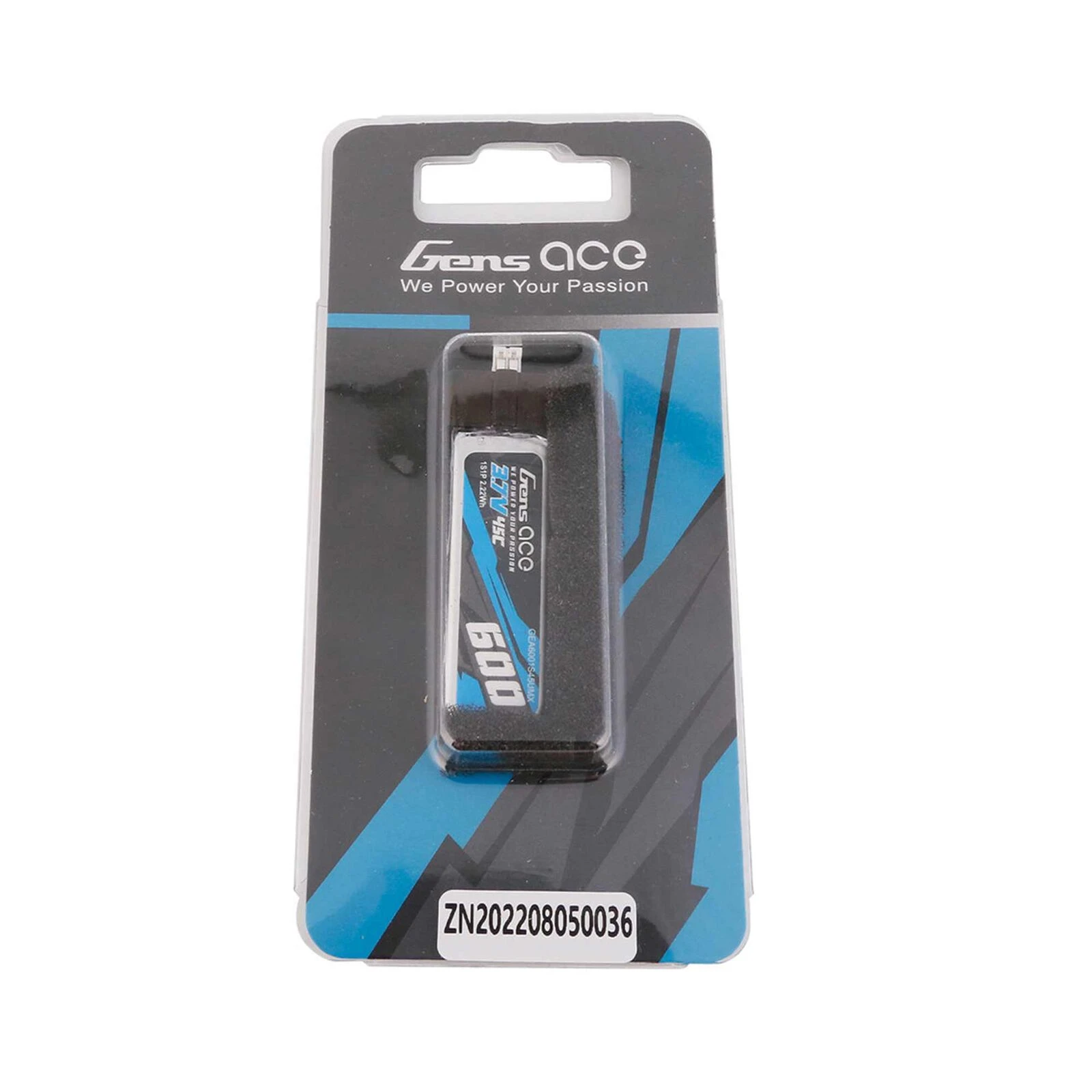 Gens Ace 3.7V 600mAh 1S 45C Lipo Battery: JST-PHR 7 Gens Ace 3.7V 600mAh 1S 45C Lipo Battery: JST-PHR - Image 5