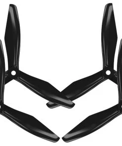 Master Airscrew/windsor Propeller 6 X 4.5 RS-FPV 3-Blade Propeller Set, Black (4)