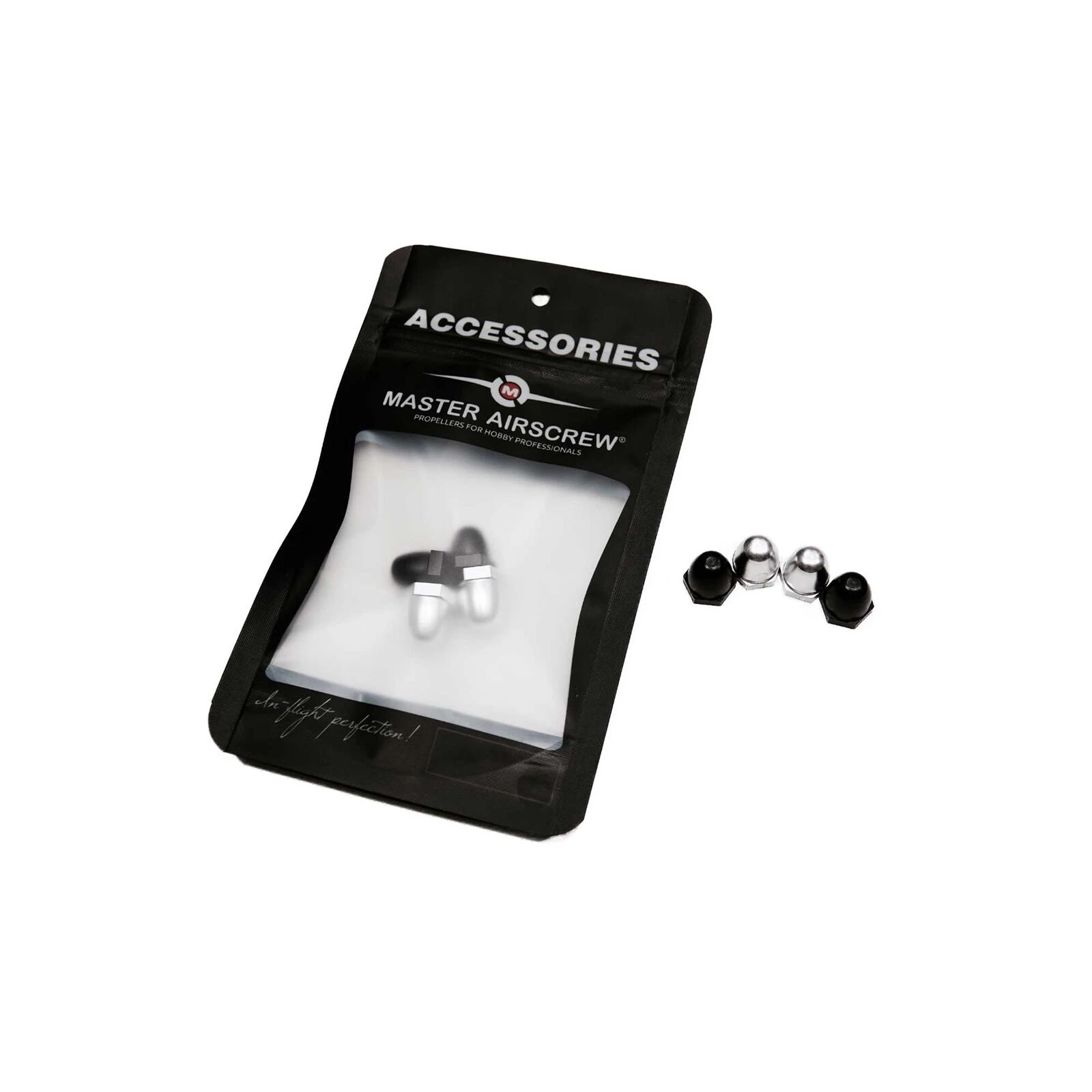 Master Airscrew/windsor Propeller Nut Cap M6 Set 2CW, 2CCW 3 Master Airscrew/windsor Propeller Nut Cap M6 Set 2CW, 2CCW