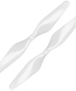 Master Airscrew/windsor Propeller 12 X 4.5 MR Propeller Set, White (2)