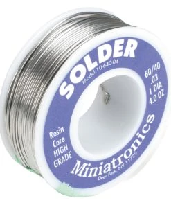 Miniatronics Corp Rosin Core Solder 60/40, 4oz
