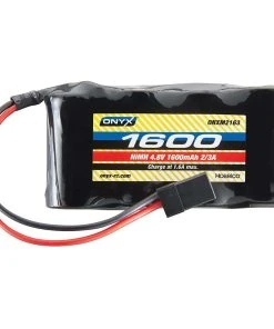 Onyx 4.8V 1600mAh 2/3A NiMH Flat Receiver Battery: Universal Receiver