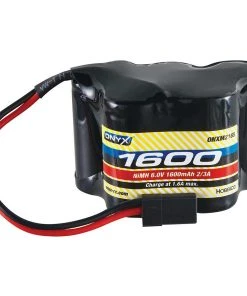 Onyx 6.0V 1600mAh 2/3A NiMH Hump Receiver Battery: Universal Receiver
