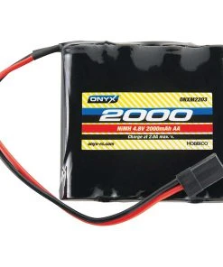 Onyx 4.8V 2000mAh NiMH AA Flat Receiver Battery: Universal Receiver