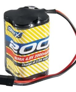Onyx 4.8V 2000mAh NiMH AA Square Receiver Battery: Universal Receiver