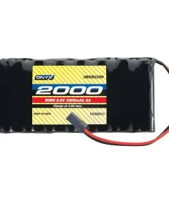 Onyx 9.6V 2000mAh AA NiMH Flat Transmitter Battery: Universal Receiver