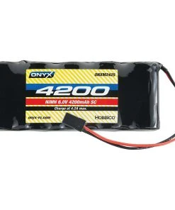 Onyx 6.0V 4200mAh Sub-C NiMH Flat Receiver Battery: Universal Receiver
