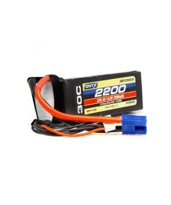 Onyx 14.8V 2200mAh 4S 30C LiPo Battery: EC3
