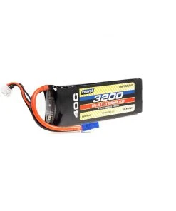 Onyx 11.1V 3200mAh 3S 40C LiPo Battery: EC3