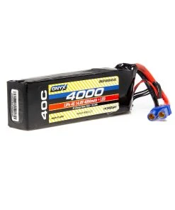 Onyx 14.8V 4000mAh 4S 40C LiPo Battery: EC5