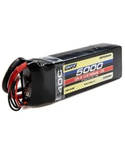 Onyx 14.8V 5000mAh 4S 40C LiPo Battery: EC5
