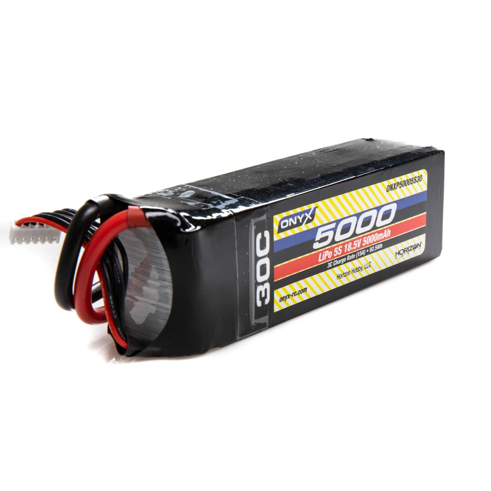 Onyx 18.5V 5000mAh 5S 30C LiPo Battery: EC5 3 Onyx 18.5V 5000mAh 5S 30C LiPo Battery: EC5
