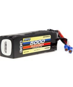 Onyx 22.2V 5000mAh 6S 30C LiPo Battery: EC5