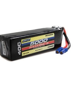 Onyx 22.2V 5000mAh 6S 40C LiPo Battery: EC5