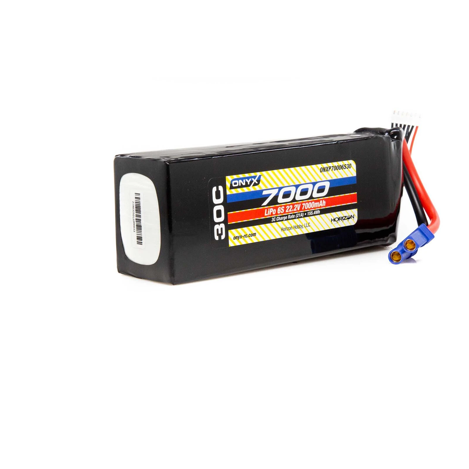 Onyx 22.2V 7000mAh 6S 30C LiPo Battery: EC5 3 Onyx 22.2V 7000mAh 6S 30C LiPo Battery: EC5
