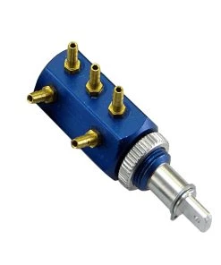 Robart Manufacturing Air Control Valve 2 Position 5 Port (Blue)