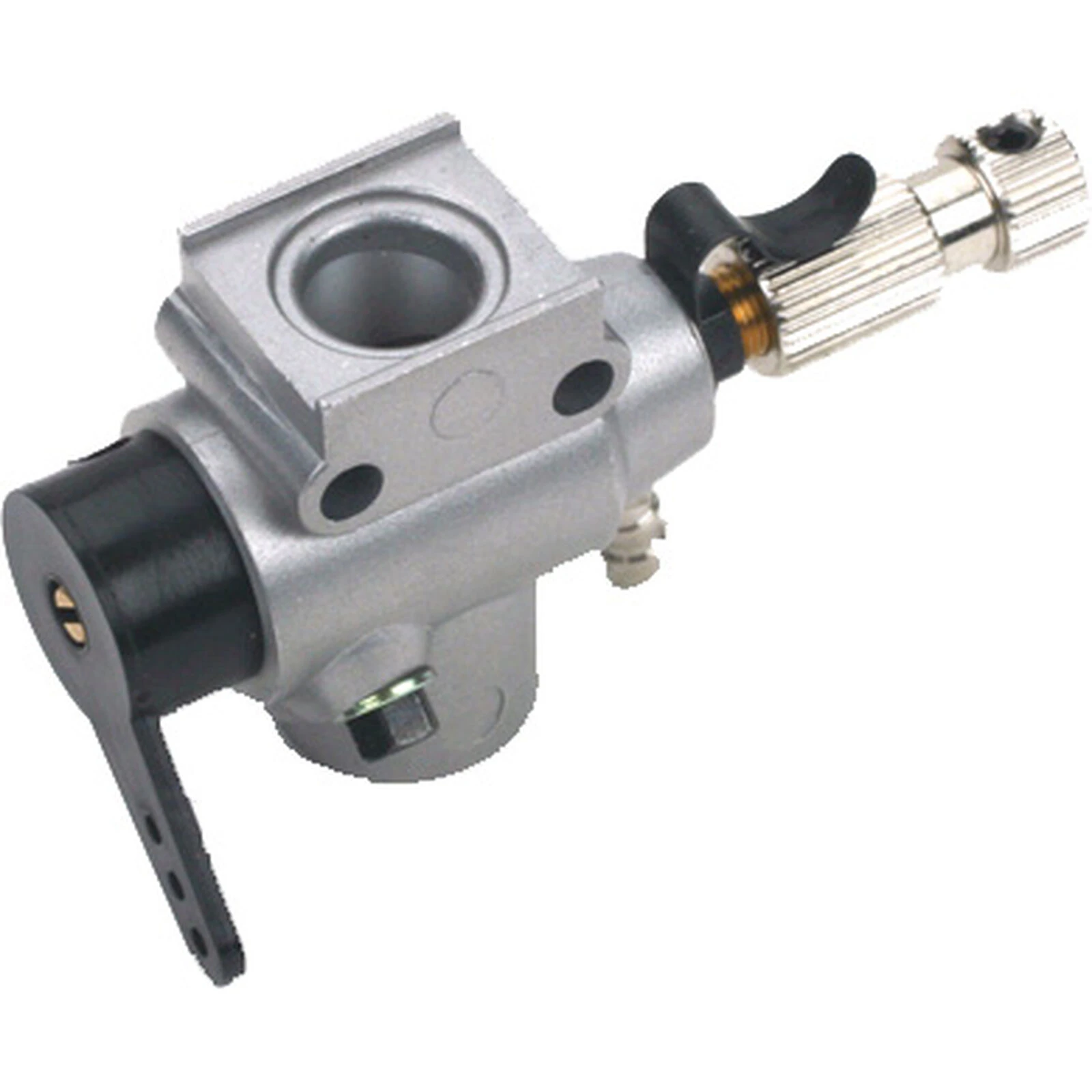 Saito Engines Carburetor, Complete (Left): K,E 3 Saito Engines Carburetor, Complete (Left): K,E