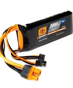 Spektrum 7.4V 2000mAh 2S 15C Smart LiPo Receiver Battery: Universal Receiver, IC3