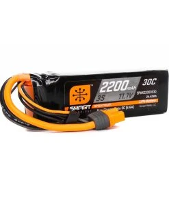 Spektrum 11.1V 2200mAh 3S 30C Smart LiPo Battery: IC3