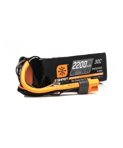 Spektrum 14.8V 2200mAh 4S 30C Smart LiPo Battery: IC3