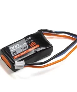 Spektrum 7.4V 300mAh 2S 30C LiPo Battery: PH