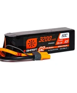 Spektrum 22.2V 3200mAh 6S 50C Smart G2 LiPo Battery: IC5