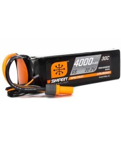 Spektrum 22.2V 4000mAh 6S 30C Smart LiPo Battery, IC5