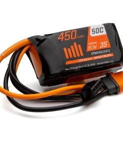 Spektrum 11.1V 450mAh 3S 50C LiPo Battery: IC2