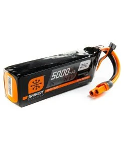 Spektrum 14.8V 5000mAh 4S 30C Smart LiPo Battery: IC5