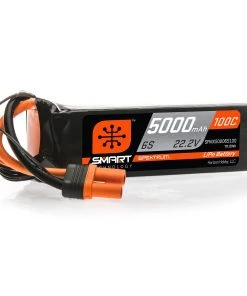 Spektrum 22.2V 5000mAh 6S 100C Smart LiPo Battery: IC5