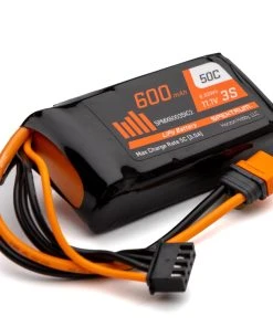 Spektrum 11.1V 600mAh 3S 50C LiPo Battery: IC2
