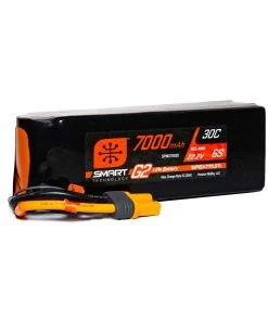 Spektrum 22.2V 7000mAh 6S 30C Smart G2 LiPo Battery: IC5